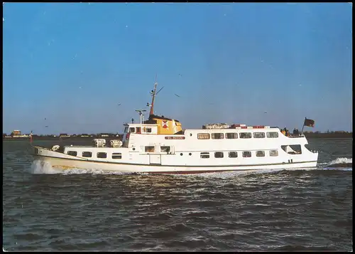 Fahrgastschiffe Personenschiffahrt Nordsee-Touristik Potratz KG MS OI Büsum 1988