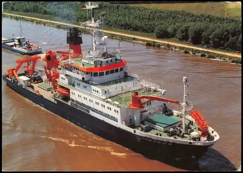 Schiffe Schifffahrt F.S. METEOR Hochseeforschung Forschungsschiff 1995
