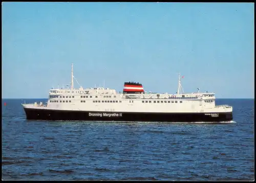Ansichtskarte  Schiff Schifffahrt - Hochsee M/F DRONNING MARGRETHE 1988