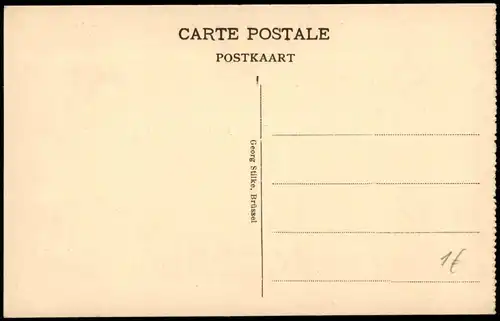 Brüssel Bruxelles Post-Gebäude Hauptpost La Poste centrale 1910