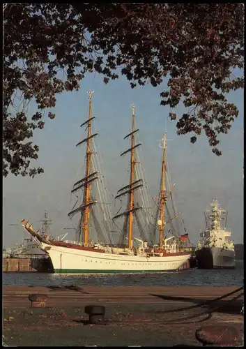Segelschiff Segelschulschiff GORCH FOCK u. Schulschiff DEUTSCHLAND 1992