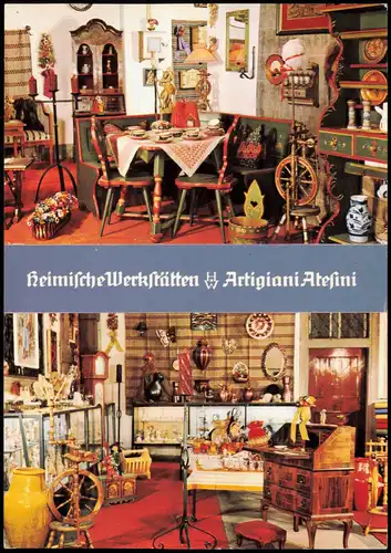 Bozen Bolzano Artigiani Atefini  ERZEUGNISSE DES HEIMISCHEN HANDWERKS 1980