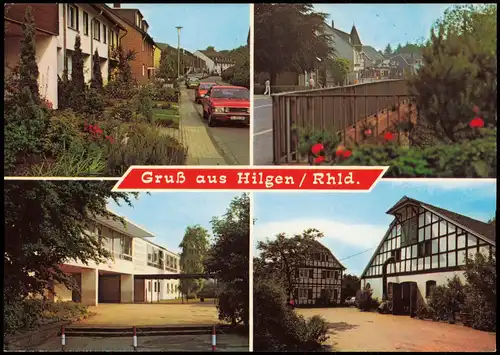 Ansichtskarte Burscheid Stadtteilansichten Gruß aus Hilgen Rhld. 1975