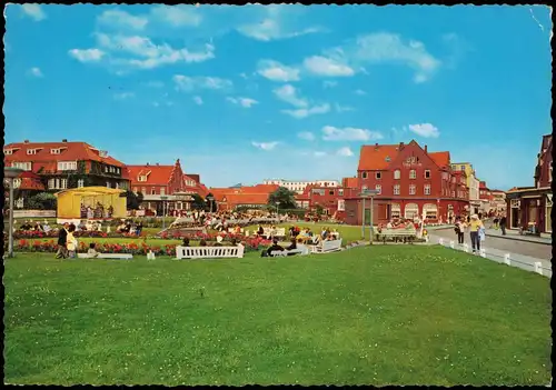 Ansichtskarte Juist Kurplatz 1974