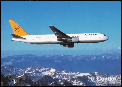 Flugzeug Airplane Avion Boeing 767 Condor Fluggesellschaft 2000
