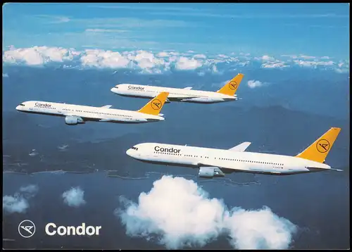 Flugzeuge Boeing 767 und Boeing 757 der CONDOR Fluggesellschaft 2000