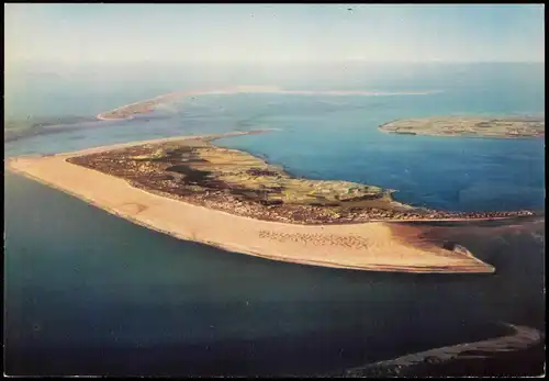 Ansichtskarte Insel Amrum Luftbild aus 2500 m Höhe 1988