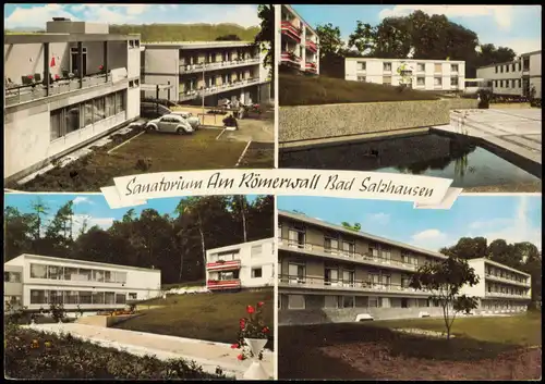 Bad Salzhausen-Nidda Sanatorium Am Römerwall 4 Bild VW Käfer 1972