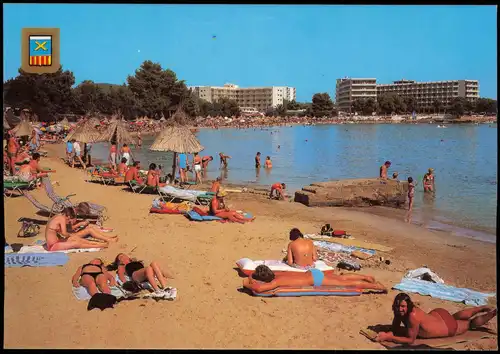 Postales Santa Eulalia Santa Eulalia Playa Es Caná 1980