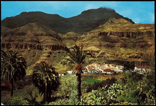 Postales Gran Canaria SAN BARTOLOME DE TIRAJANA GRAN CANARIA 1980