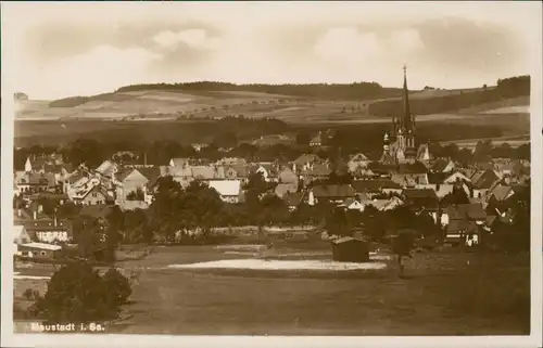 Ansichtskarte Neustadt (Sachsen) Panorama Ansicht 1928