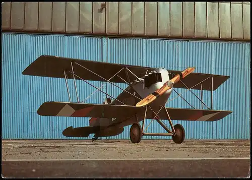 Ansichtskarte  Dvojplošnik Aero A-18 Historisches Flugzeug Flugwesen 1990