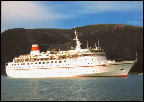 Ansichtskarte  Schiffe Schifffahrt - Hochsee MS Odessa 1978