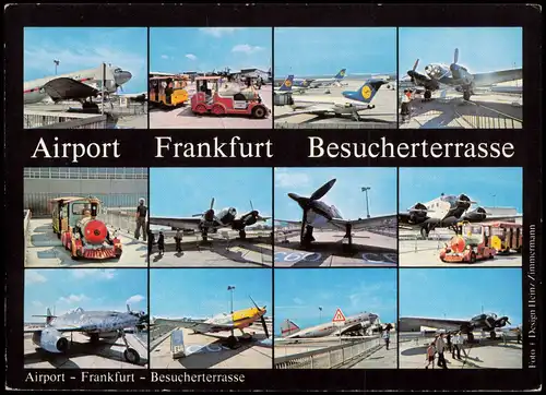 Flughafen-Frankfurt am Main Airport - Frankfurt - Besucherterrasse 1988