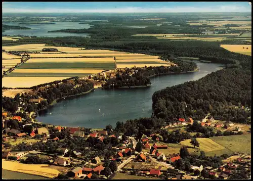 Ansichtskarte Salem (Lauenburg) Luftbild Luftaufnahme 2419 SALEM in Lbg. 1970