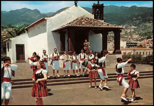 Funchal FUNCHAL (Madeira) Bailinho da Madeira Typical Dance 1980