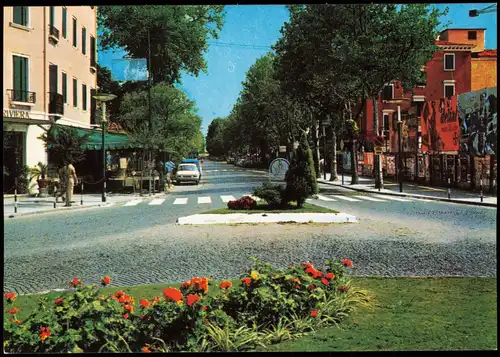 Lido di Venezia Venedig Venezia LIDO DI VENEZIA Gran Viale, Strasse 1970