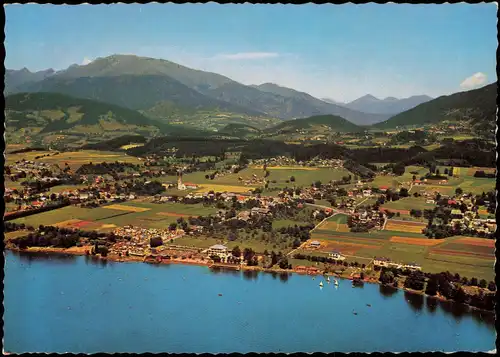 Ansichtskarte Seeboden Luftbild Luftaufnahme Millstätter See 1980