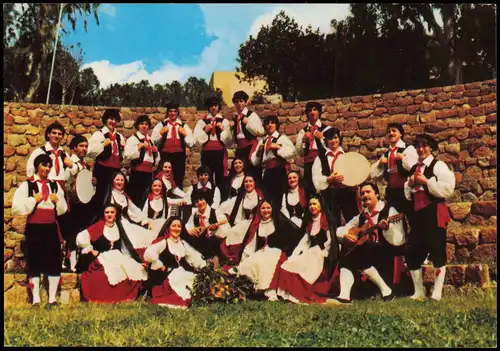 Italien Italia GRUPPO FOLKLORICO Cantori Popolari  Eolie CANNETO LIPARI 1975