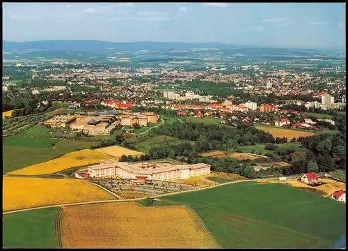 Bayreuth Luftbild mit Klinikum und Reha-Zentrum Roter Hügel 1992