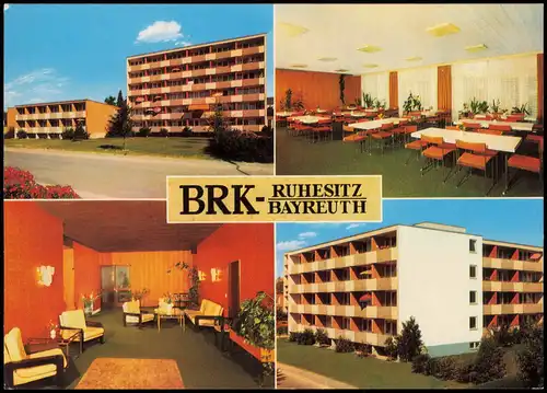 Ansichtskarte Bayreuth BRK-BAYREUTH BRK-Ruhesitz Danziger Str. 3-5 1978