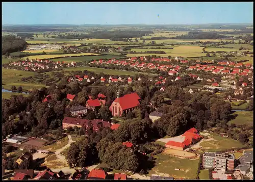 Ansichtskarte Preetz Luftbild 1988