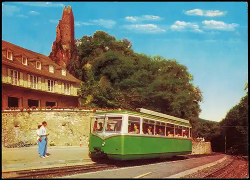 Ansichtskarte Königswinter Zahnradbahn zum Drachenfels 1970