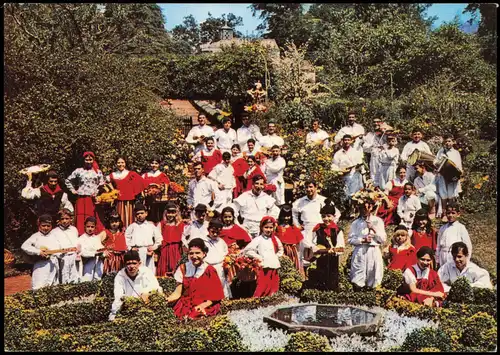 Funchal ILHA DA MADEIRA Folclore da Madeira Folklore de Madère 1990