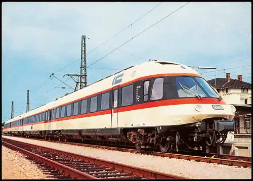 Elektro-Schnelltriebwagen 403 der Deutschen Bundesbahn für den Intercity-Verkehr 1990