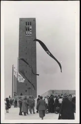 Ansichtskarte Berlin Olympiastadion Turm 1936