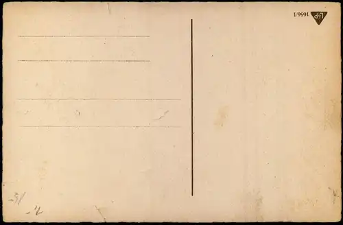 Neujahr Sylvester New Year Affe tanzt auf dem Kopf eines Mannes 1922