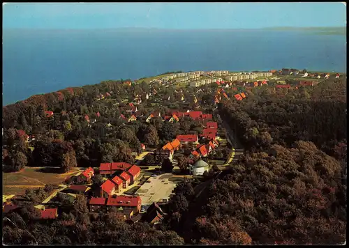 Ansichtskarte Hohwacht Luftbild Luftaufnahme 1970