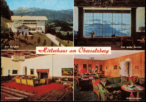 Obersalzberg-Berchtesgaden Berghof, Hitler House with Conference-Room 1955