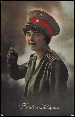Militär/Propaganda Soldatenleben 1. Weltkrieg Fräulein Feldgrau 1916