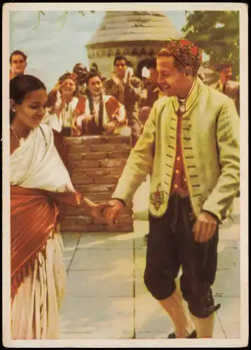 VOLKERVERBINDENDER TANZ DIE JUGEND DER WELT WILL DEN FRIEDEN 1955