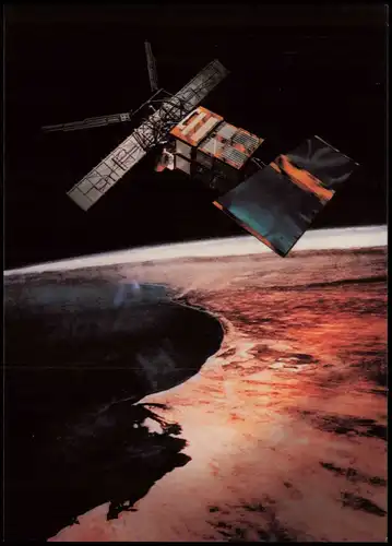 Flugwesen - Raumfahrt ERS-1. Europäischer Erderkundungssatellit. 19983
