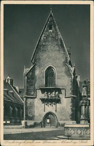 Ansichtskarte Naumburg (Saale) Naumburger Dom Dreikönigskapelle am Dom 1910