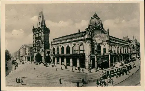 Prag Praha Pulverturm und Repräsentationshaus Prašná brána 1930