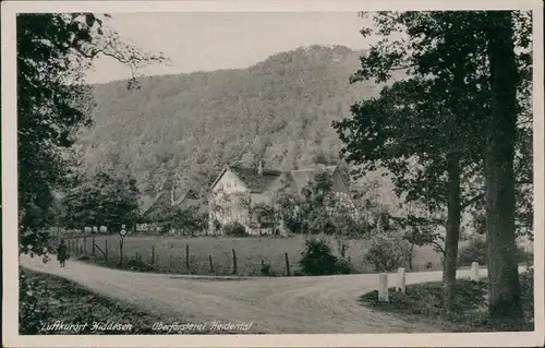 Hiddesen-Detmold Luftkurort Hiddesen Oberförsterei Heidental 1930