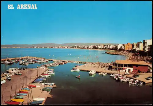 Postales El Arenal EL ARENAL Detalle del Club Náutico 1975