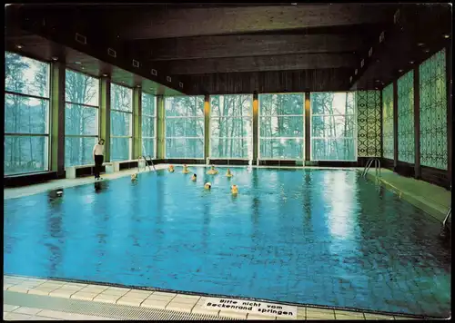 Ansichtskarte Bad Fallingbostel Kurklinik (Innenansicht Hallenbad) 1997