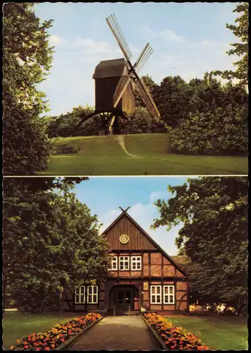 Kirchrode-Hannover Parkrestaurant Gartencafé ALTE MÜHLE Hermann-Löns-Park  1970