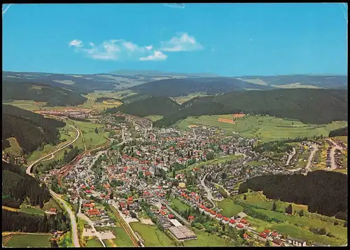 Ansichtskarte Titisee-Neustadt Luftbild Gesamtansicht vom Flugzeug aus 1982