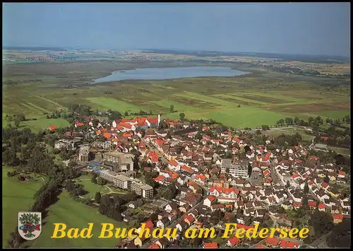 Ansichtskarte Bad Buchau Luftbild 1996