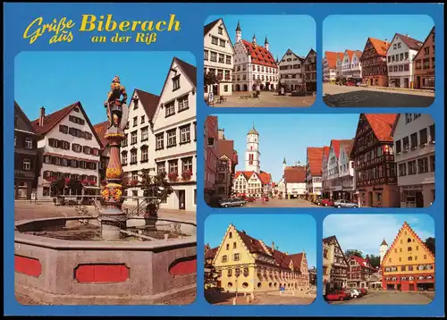 Ansichtskarte Biberach (Baden) Mehrbildkarte mit Ortsansichten 1998