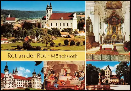 Rot an der Rot MB Ansichten mit  ehemaligen Prämonstratenser-Reichsabtei 1998