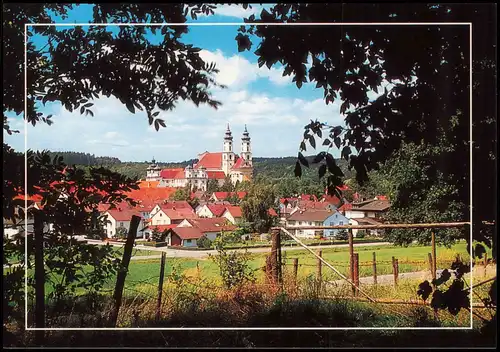 Ansichtskarte Rot an der Rot Panorama Ortsansicht 1990