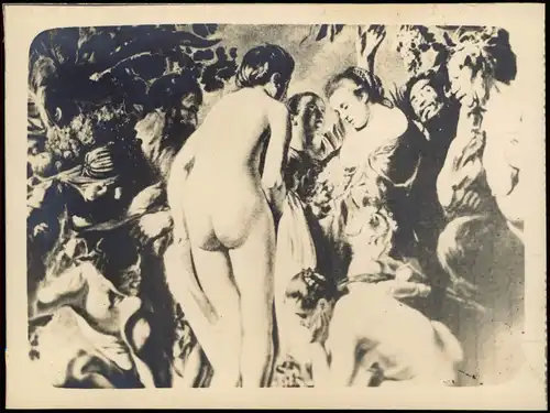 Menschen / Soziales Leben - Erotik Nackt - Nude Frauen 1919 Privatfoto