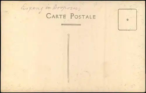Postcard Istanbul Konstantinopel | Constantinople Bosporus vereist 1929