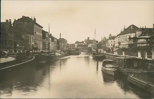 Ansichtskarte  Schiffe Dampfer Steamer Kanal Belgien Holland 1929